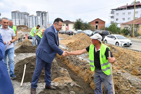 Başkan Ahmet Metin Genç, Çatak Park’ı inceledi!