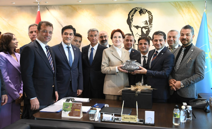 Meral Akşener'den Ekrem İmamoğlu'na ziyaret