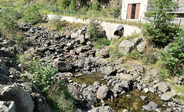 Trabzon'da yağışların azalması su kaynaklarını olumsuz etkiledi