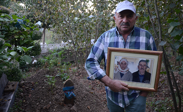 Annesinin kaybolan altın dişleri için 2 ton fındık veriyor