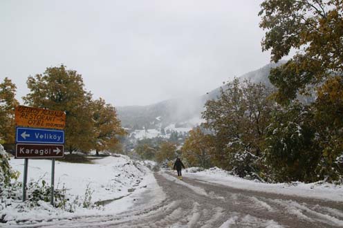 Kar, D. Karadeniz'i erken vurdu