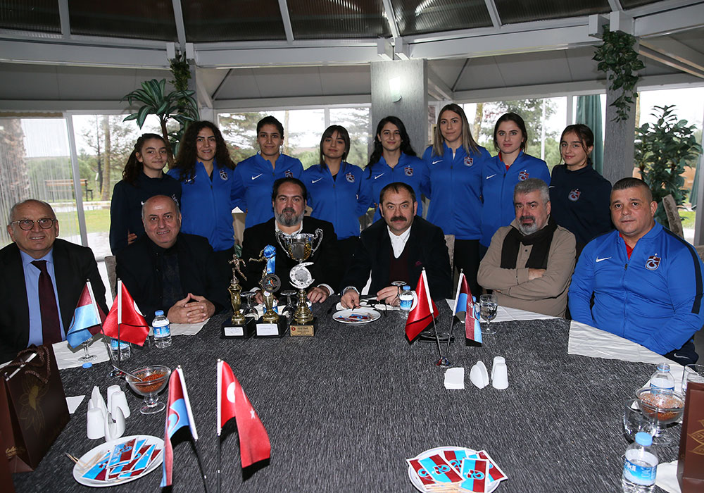 Trabzonspor Judocularla yemekte buluştu