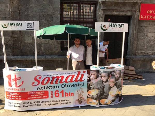 Trabzon'dan Somali'ye yardım eli