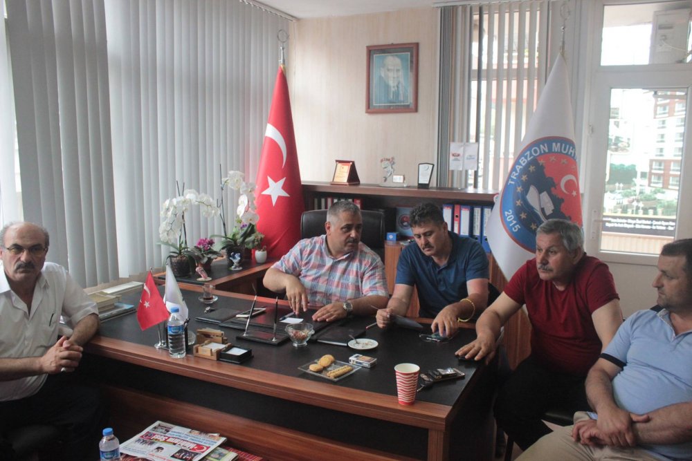  Trabzon Muhtarlar Federasyonu toplantısı yapıldı