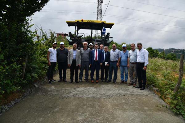 Trabzon'a 40 Bin metreküp asfalt - Çalışmalar sürüyor