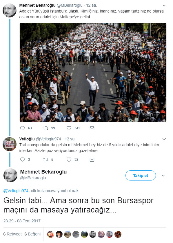 Ne dediğinin farkında mısın Bekaroğlu?