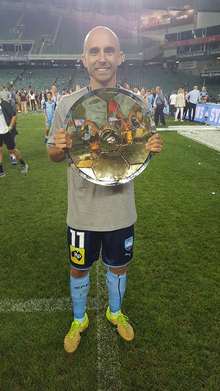 Trabzonspor'un eski futbolcusu Adrian'a ödül!