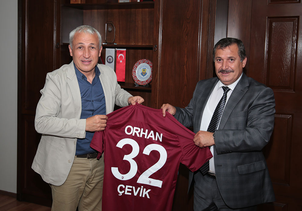Trabzonspor'dan Emniyet Müdürü Çevik’e ziyaret