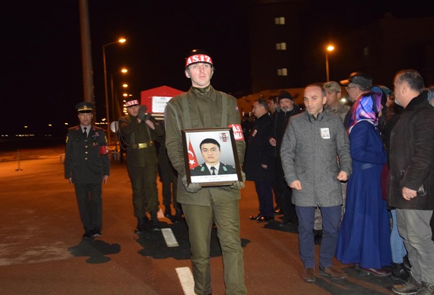 Şehit Furkan Yayla Giresun'a getirildi!