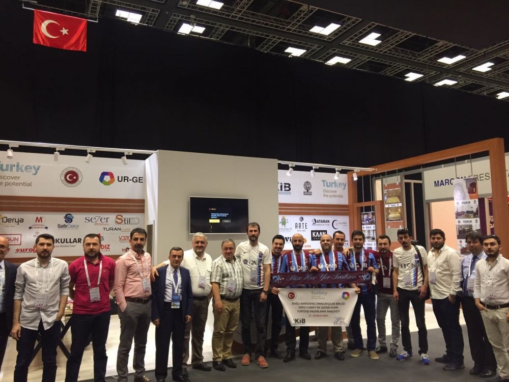 Trabzonlu mobilya firmaları Katar’da 