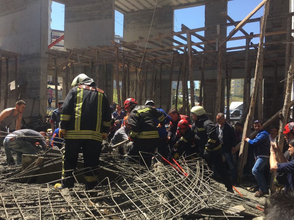 Cami inşaatında göçük: 3 işçi öldü