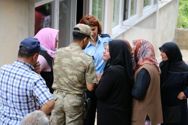 Şehit ateşi Ordu'ya düştü