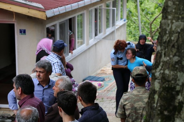 Şehit ateşi Ordu'ya düştü