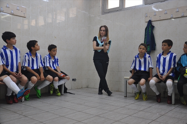 Trabzon'da geleceğin sporcularını kadın antrenör yetiştiriyor