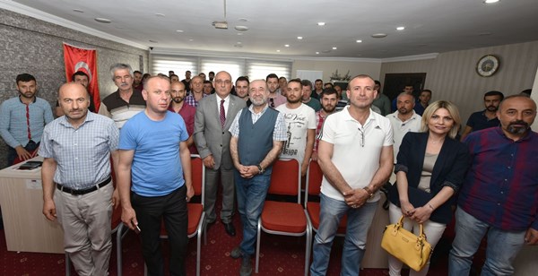  Trabzon'da şoförlere mesleki eğitim veriliyor
