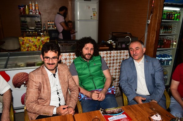 Fatih Tekke Trabzonsporlularla buluştu