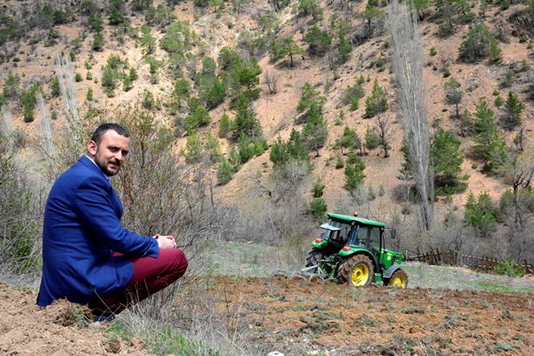 Gümüşhaneli vatandaş kuşlar için seferber oldu