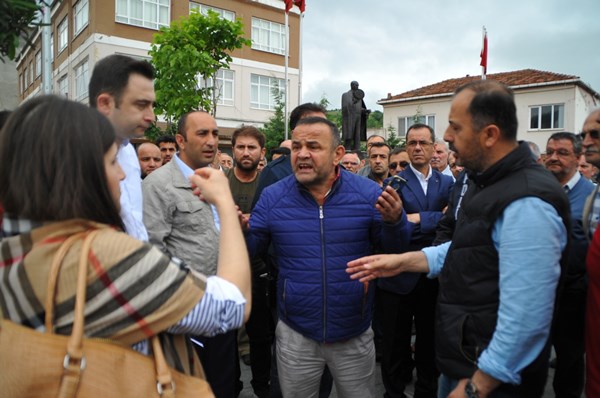  Samsun'da olaylı yıkım: 3 kişiye gözaltı