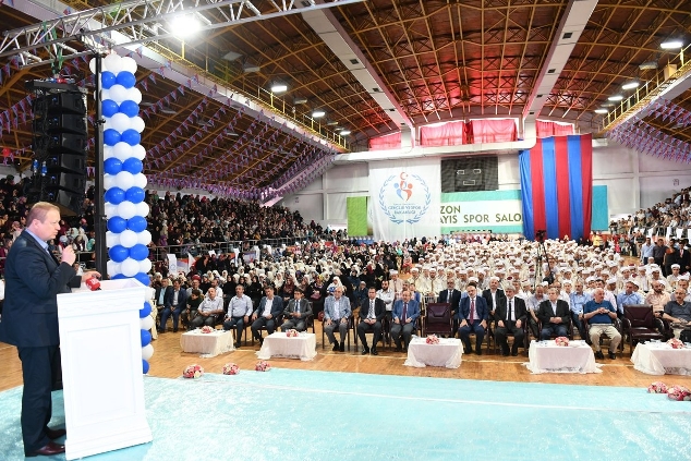 Trabzon'da hafızlık icazet merasimi