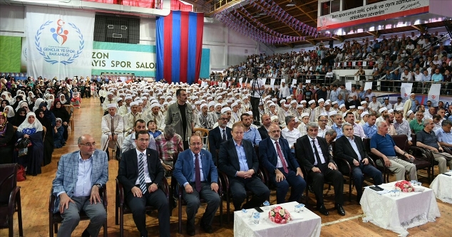 Trabzon'da hafızlık icazet merasimi