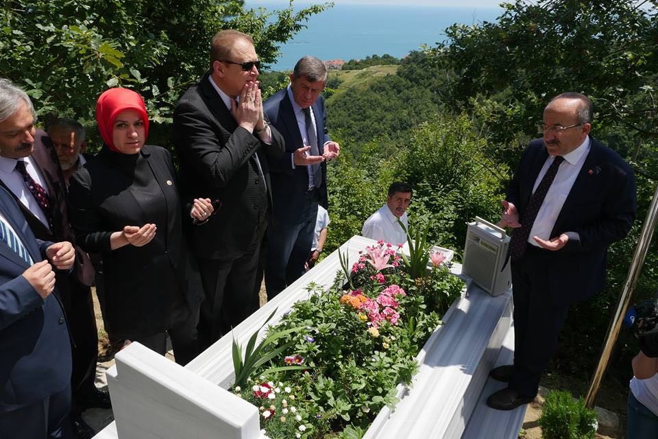 Trabzon şehit Samet Uslu'yu unutmadı