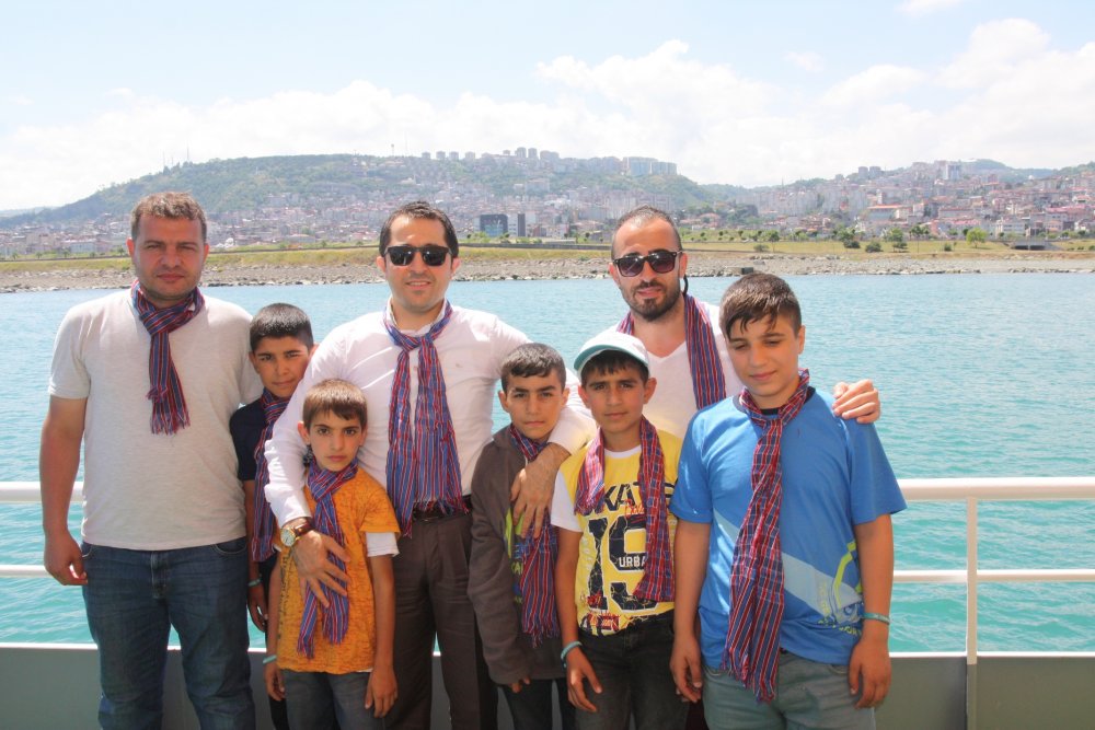 Şırnaklı ve Şanlıurfalı öğrenciler Trabzon’u gezdi 