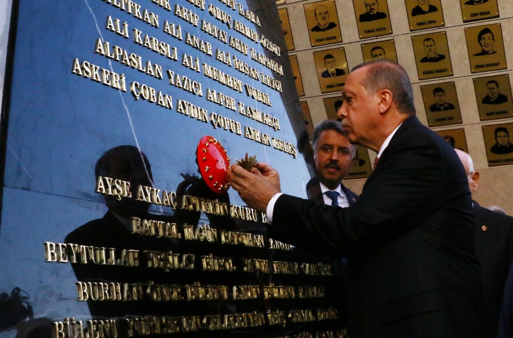 Ankara Beştepe’de Şehitler Abidesi açıldı