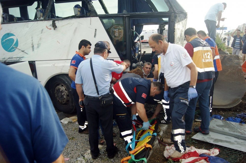 Giresun'da ölüme kılpayı: 38 yaralı
