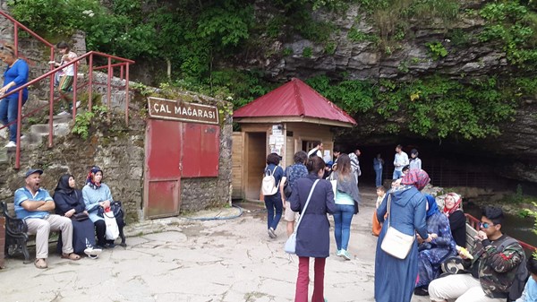 Trabzon'da dünyanın en uzun ikinci mağarasına ziyaretçi akını