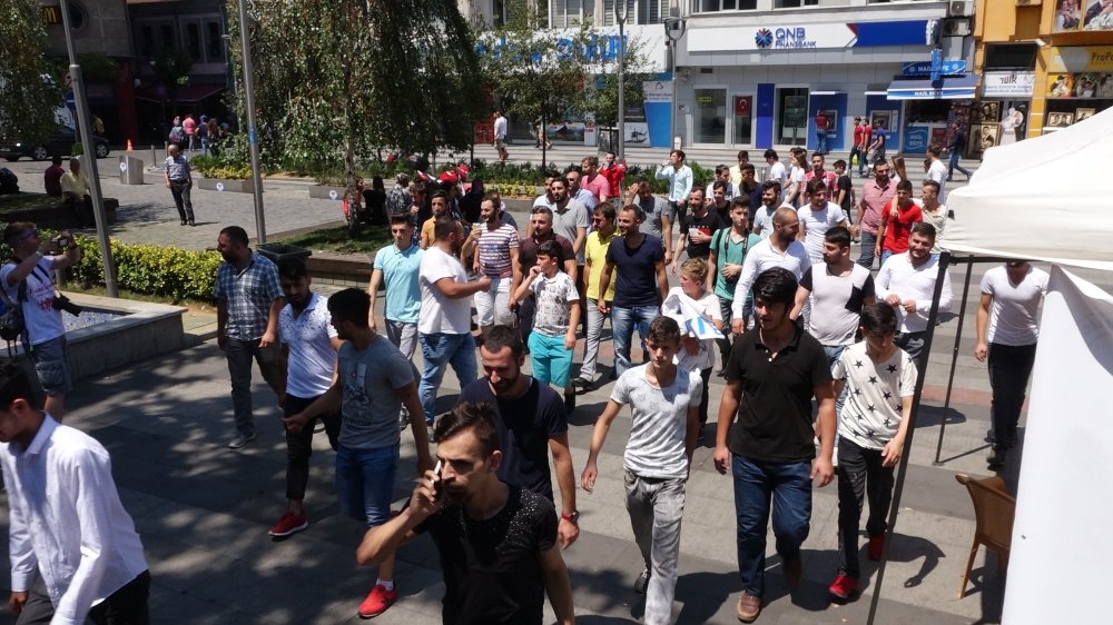 Trabzon'da Modifiye tutkunlarının ceza protestosu