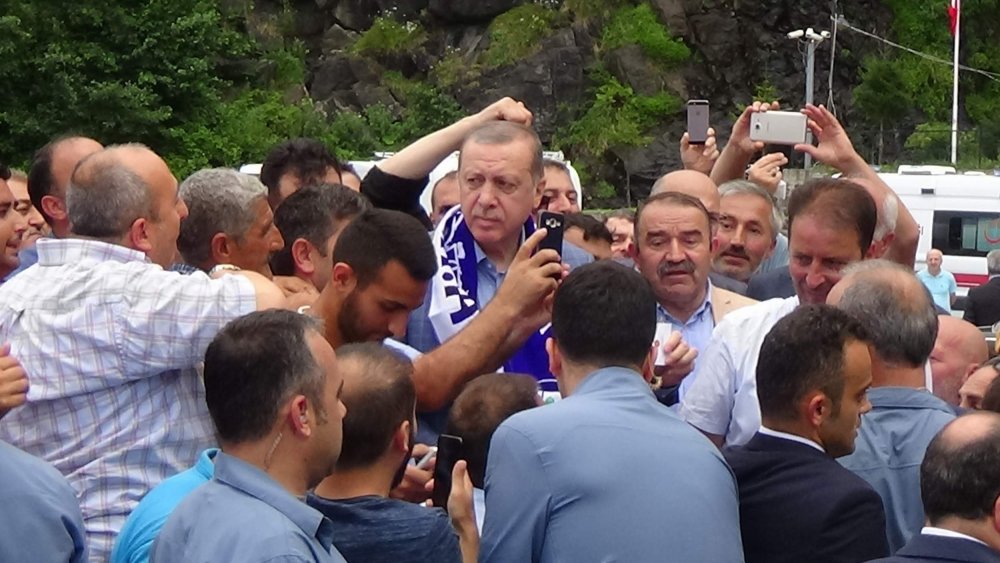 Cumhurbaşkanı Erdoğan Sınıra gitti