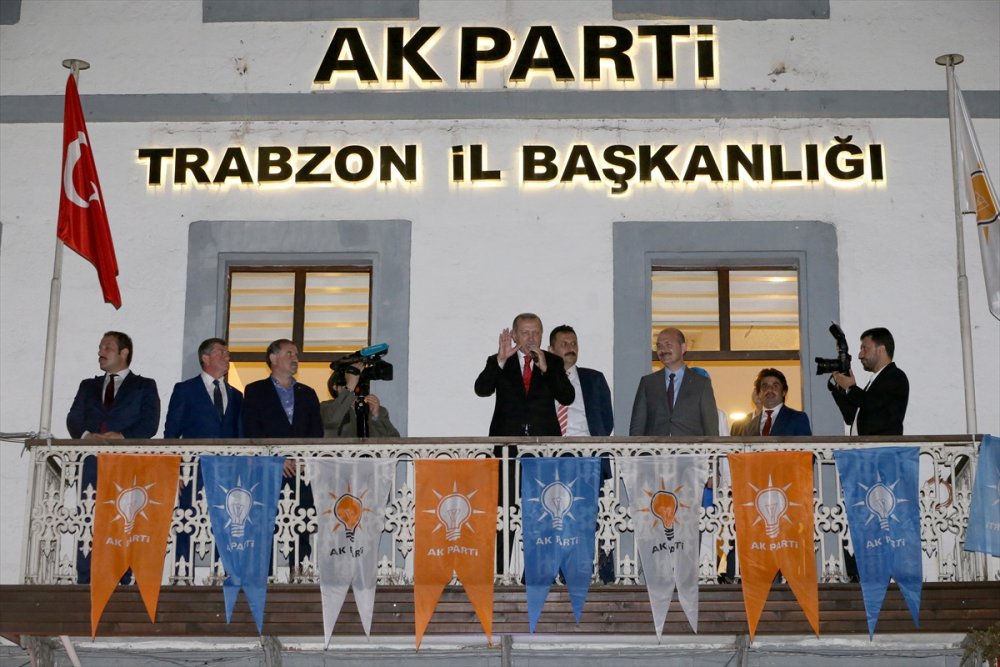 Cumhurbaşkanı Erdoğan Trabzon'da 