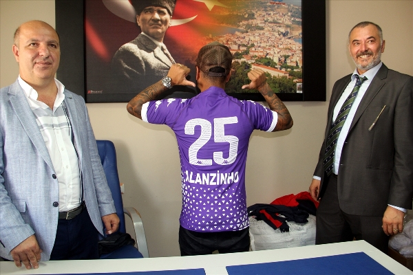 Alanzinho Sinop'ta: Trabzonspor mesajı