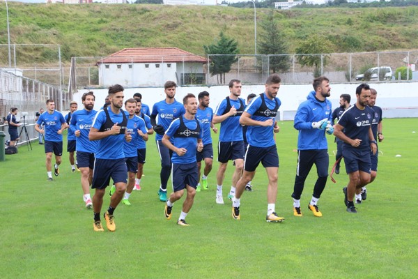 Trabzonspor Gençlerbirliği hazırlıklarını sürdürdü