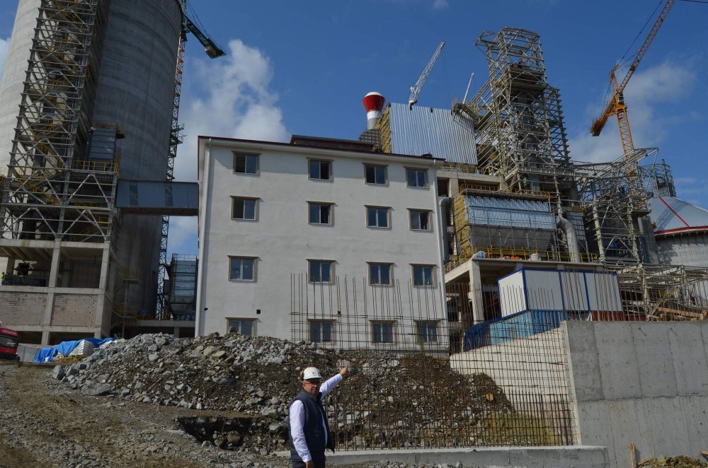 Çimento Fabrikası yeni yerinde: Çalışmalar sona geldi