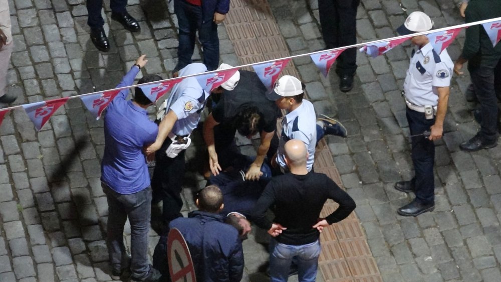 Trabzon'un göbeğinde ceza kesme gerginliği! 