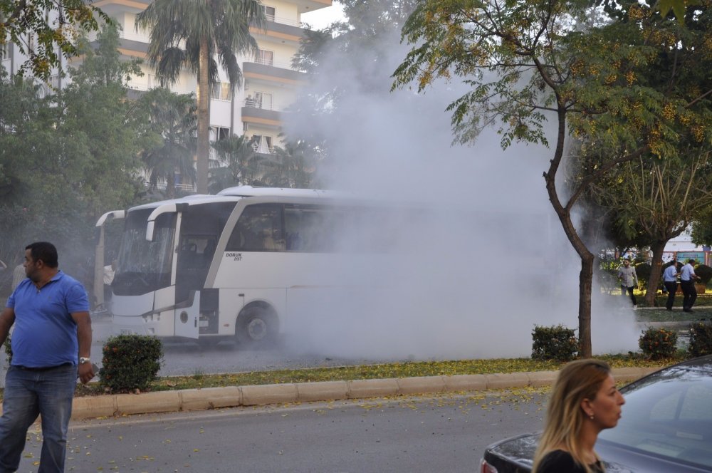 Polis otobüsüne bombalı saldırıya yayın yasağı