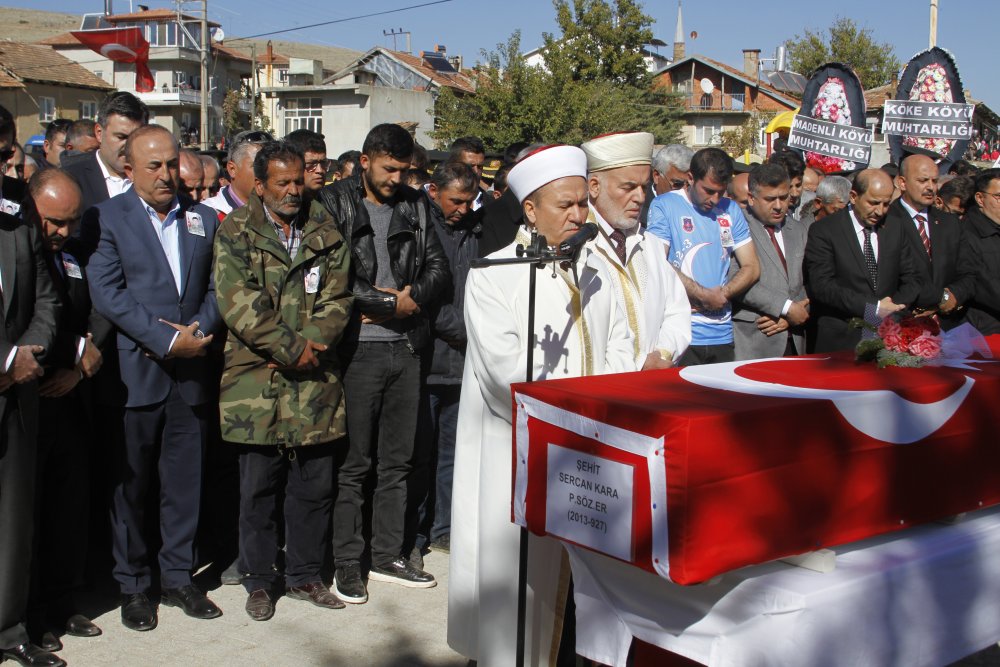 Isparta, şehidini uğurladı 