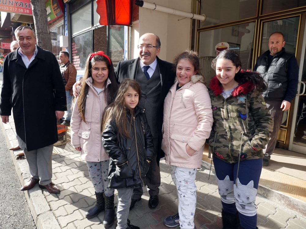 Başkan Gümrükçüoğlu'ndan Erdoğdu ziyareti