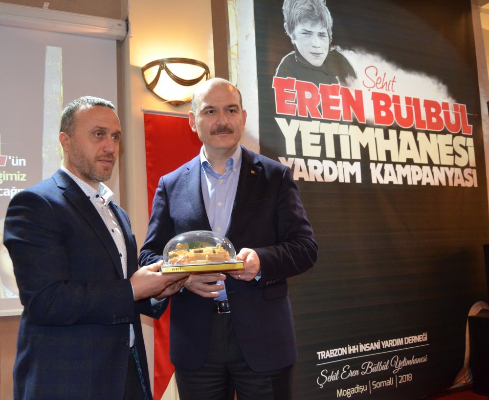 Bakan Soylu'dan Eren Bülbül kampanyasına destek