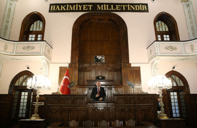 Erdoğan ve yeni kabine eski TBMM'de ilk toplantısını yaptı