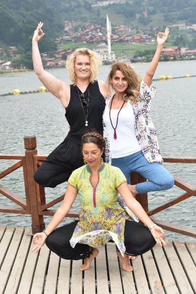 Yoga festivali Uzungöl'de tanıtıldı