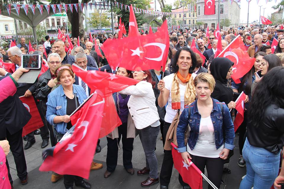Trabzon CHP, Cumhuriyet Bayramı'nı kutladı 