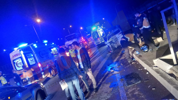 Trabzon'da kaza - 8 yaralı