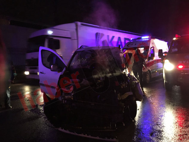 Trabzon'da Trafik Kazası: 2 Yaralı