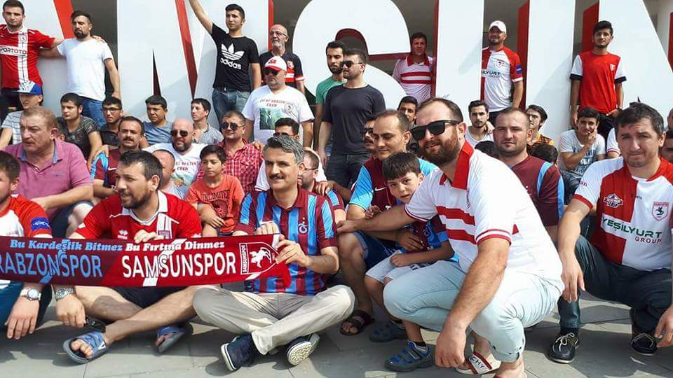 Samsunsporlular Trabzon'a geliyor