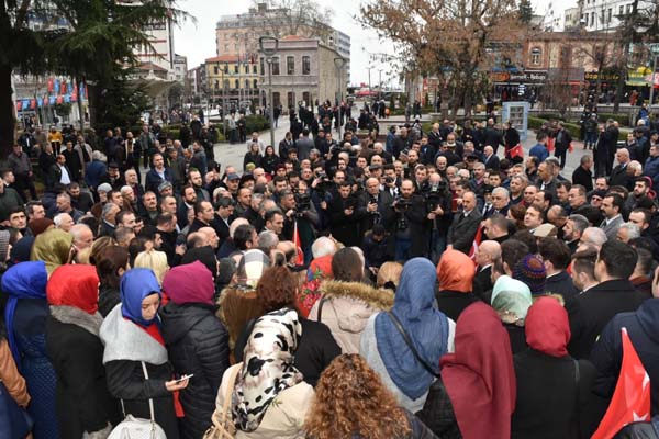 AK Parti ve MHP'den Trabzon'da dev yürüyüş