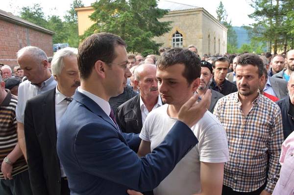 Trabzon'da Atakan için gözyaşı... Son yolculuğuna uğurlandı