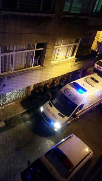Trabzon'da son dakika... 3. kattan yere çakıldı