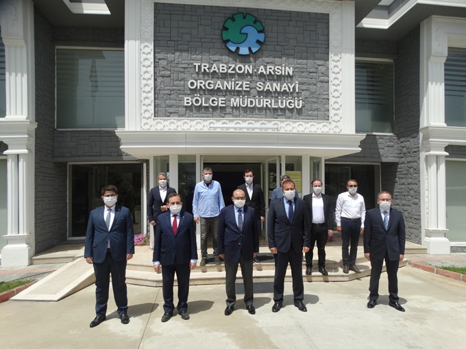Trabzon Valisi İsmail Ustaoğlu Arsin OSB’de